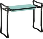KNIEBANK f&uuml;r Gartenarbeit bis 150 kg EVA-Schaumstoff Stahl Dunkelgr&uuml;n 58 x 28 x 49