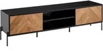 Lowboard ''Wohnling'', Schwarz/Braun
