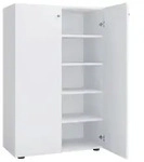 Schuhschrank Lona XL ca.70x110x39cm Wei&szlig;