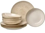 SPEISESET Omara beige 8-tlg.