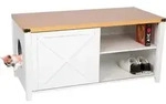 KATZENSCHRANK gro&szlig; f&uuml;r Katzentoilette XXL aus Holz, mit Schuhschrank &...