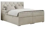 BOXBETT ALDA 180/200 Beige Velvet - H3