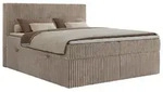 BOXBETT TILIANO 180/200 - Hellbraun Cord - H3