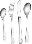 KINDERBESTECK Waldtiere silber 4-tlg.