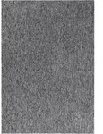 Flachwebeteppich Nizza Grau ca. 200x290cm