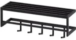 Wandgarderobe ca. 70x20x20 cm Schwarz