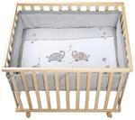 LAUFGITTER 100x75 Jumbo twins grau