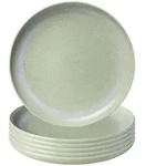FR&Uuml;HST&Uuml;CKSTELLER Perlemor Alga gr&uuml;n &oslash; 23,8 cm 6er Set