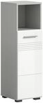 Unterschrank Copa ca. 30x95 cm Wei&szlig;/Grau