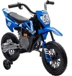 ELEKTROMOTORRAD, Kunststoff, Metall, Blau