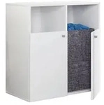 W&auml;scheschrank Klidas L Wei&szlig;