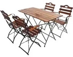 BIERGARTEN-SET Braun