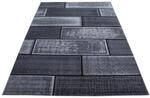 Webteppich Plus Schwarz ca. 120x170cm