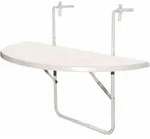 Balkonklapptisch ca. 50x100 cm Wei&szlig;