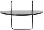 Balkonklapptisch ca. 50x100 cm Anthrazit