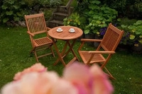 Gardenson BALKONSET RIO SET 3TLG. Naturfarben
