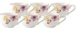 ESPRESSOOBERTASSEN Mariefleur Basic bunt 80 ml 6er Set