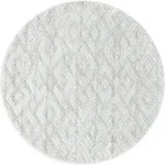 Webteppich Pisa Creme ca. ⌀ 120cm