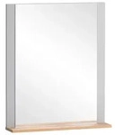 Wandspiegel Jelda ca.60x71x12cm Platinfarben