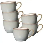ESPRESSOTASSEN Portofino grau 90 ml 6er Set