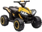 ELEKTRO Quad f&uuml;r Kinder, 12V Kinder Quad mit USB-Anschluss, Gelb