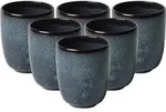 BECHER OHNE HENKEL Lave Gris 400 ml 6er Set