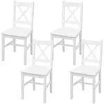 ESSZIMMERSTUHL Wei&szlig; 4er-Set
