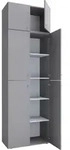 Aktenschrank Lona XXL Grau