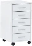 Rollcontainer Lisa ca. 33x63x38 cm Wei&szlig;