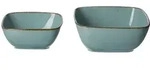 SERVIERSCHALEN-SET Casa Blau 2-tlg.