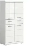Midischrank SCOUT Wei&szlig; Hochglanz ca.74x141x31cm