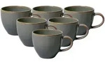 ESPRESSOTASSEN Crafted Breeze blau-grau 60 ml 6er Set