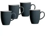 KAFFEEBECHER Doppio Anthrazit 320 ml 4er Set