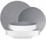 TAFELSERVICE Life Fashion Elegant Grey 12-tlg.
