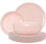 TAFELSERVICE Amina Ros&eacute; 12-tlg.
