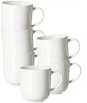 HENKELBECHER Volos wei&szlig; 400 ml 6er Set