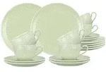 KAFFEESERVICE Amina Seladon 18-tlg.