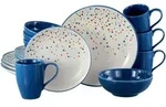 Kombiservice Joy Blau/Creme, 16-teilig