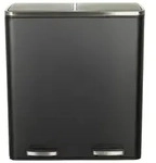 Abfallsammler Clean Schwarz ca. 59x65,5x32cm