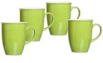 KAFFEEBECHER Doppio Gr&uuml;n 320 ml 4er Set