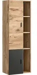 Midischrank Grado ca. 48x144 cm Eiche/Grau