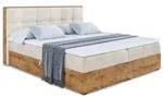 BOXBETT mit Matratze H3 und Lattenrost - LOLLI7 - 160x200 - Beige