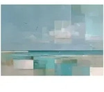 FOTOTAPETE Strand Meer Blau 200x140 cm