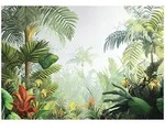FOTOTAPETE Dschungel Wald Vlies Tapete Wohnzimmer 300x210