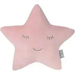 KUSCHEL- UND DEKOKISSEN Stern rosa