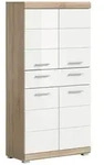 Midischrank Lambada ca. 74x141cm Sonoma Eiche/Wei&szlig;