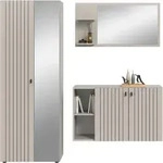 Garderobe Station 3-tlg. Kaschmir