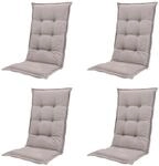 SESSELAUFLAGE BASIC TAUPE AUFLAGE HOCH
