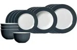 EINSTEIGER-SET Doppio Anthrazit 16-tlg.