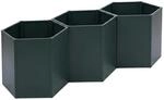 HOCHBEET 3ER-SET Gr&uuml;n 3er-Set-Set